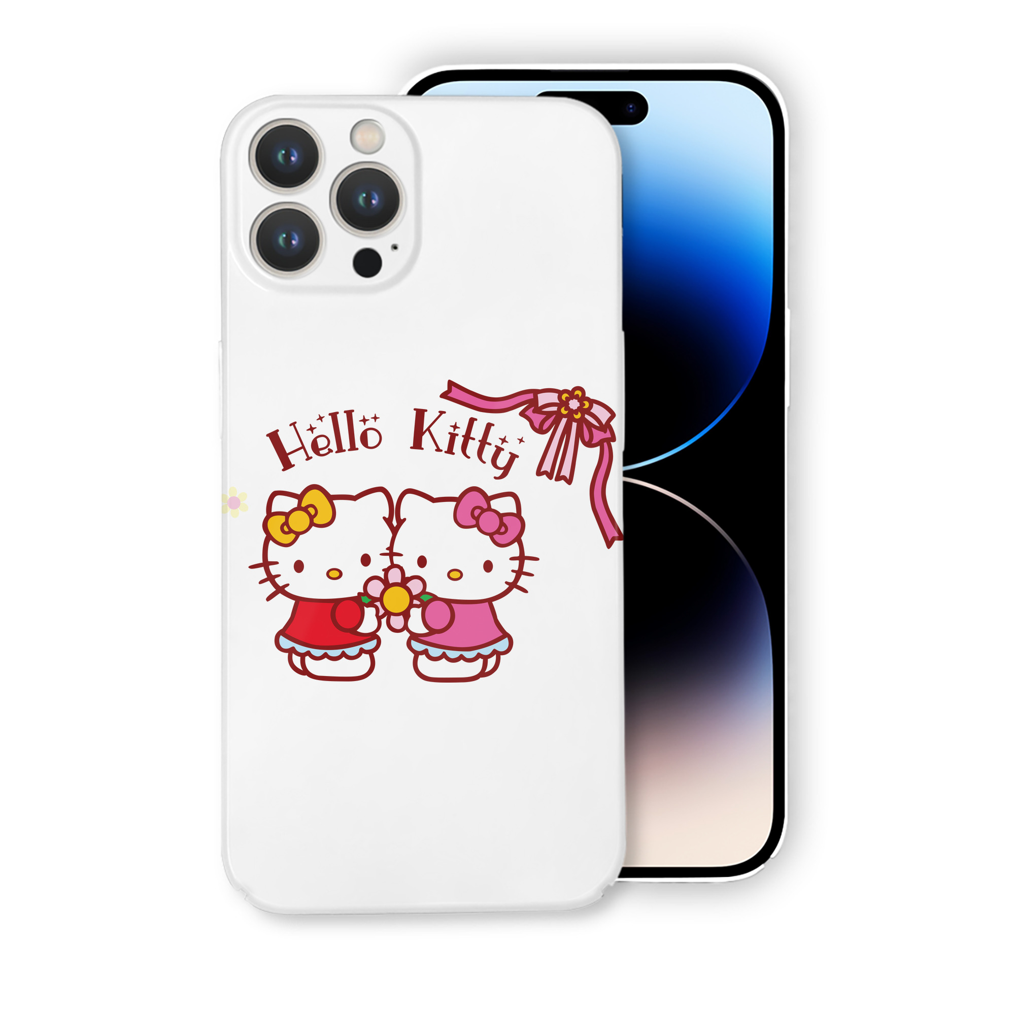 （画像用） Hello Kitty ハローキティ 【iPhone 14シリーズ対応】ハードケース